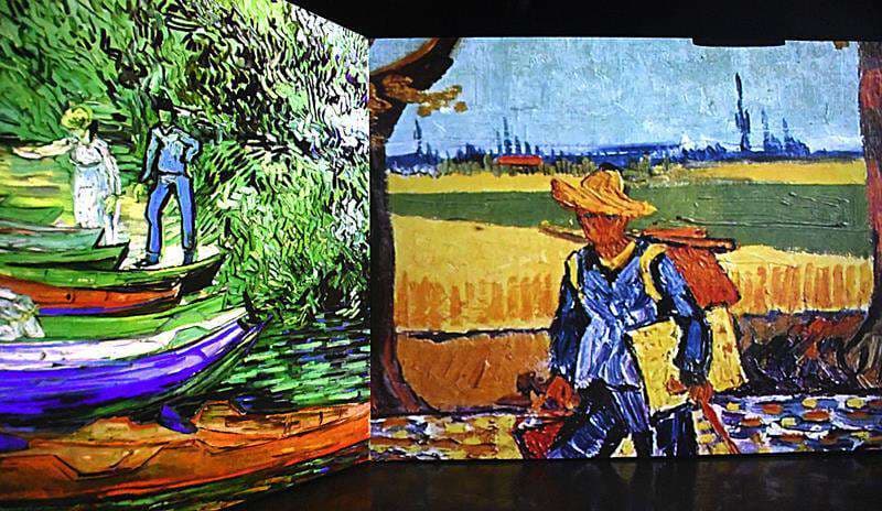 «Lumiere-Hall» мультимедиялық мұражайы. «Ван Гог. Жан біткен кенептер» көрмесі — фото 2
